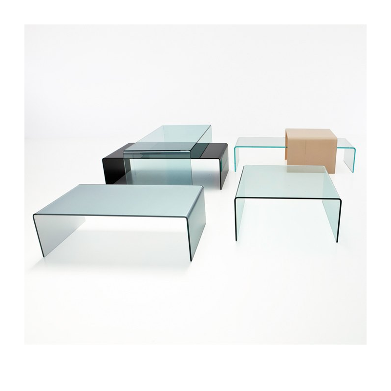 Table basse moderne rectangulaire en verre - Bridge Sovet® 3