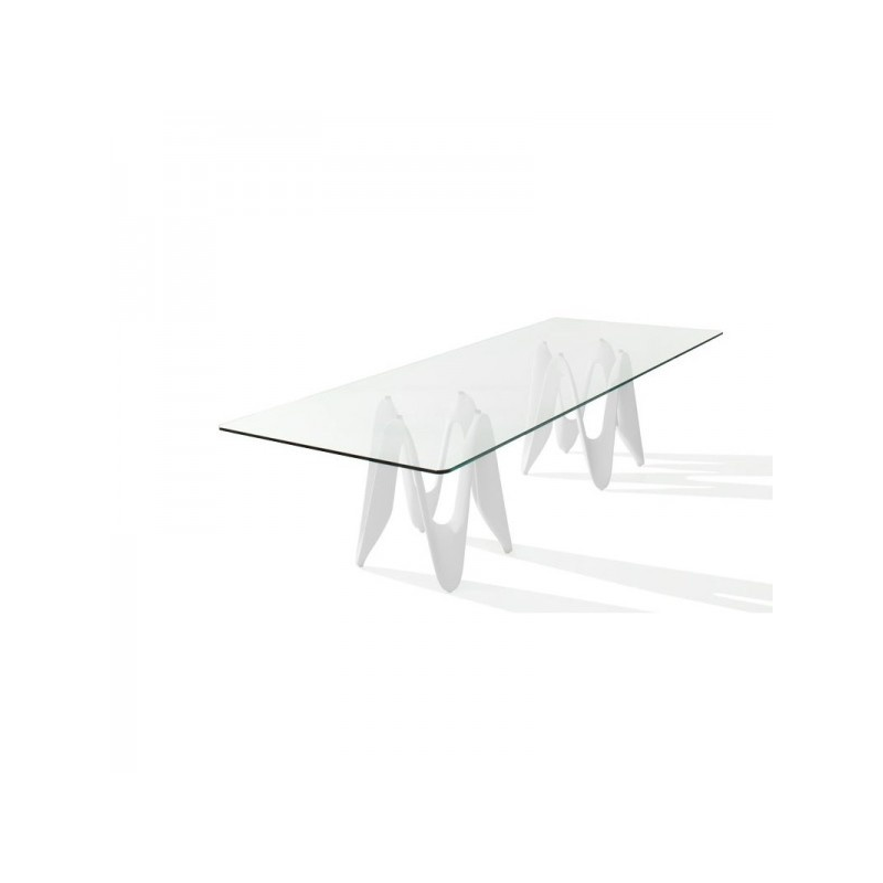 Table en verre design - 320cm x 120cm - Lambda Sovet® 3