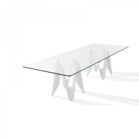 Table en verre design - 320cm x 120cm - Lambda Sovet® 3