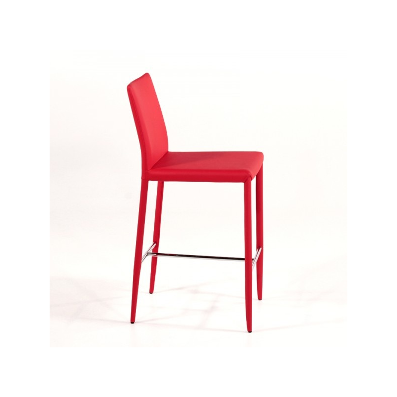 Tabouret snack ou bar contemporain en cuir - Beo