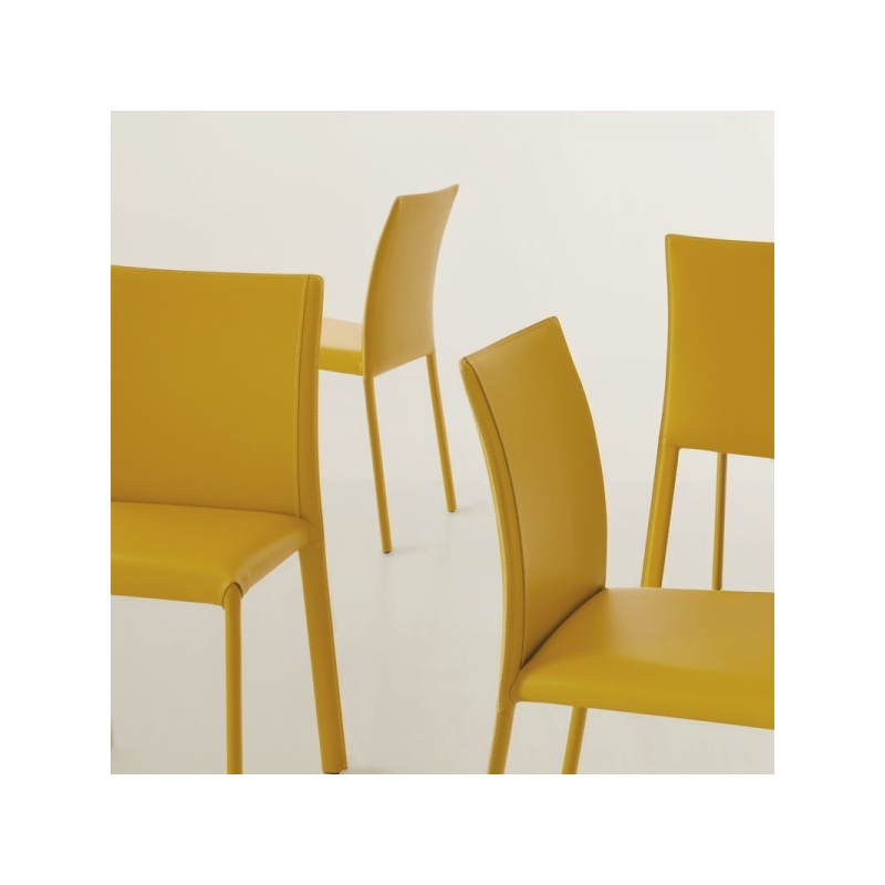 Chaise en cuir - Kiris