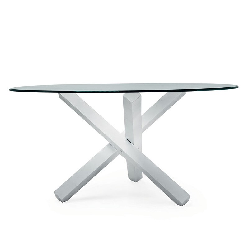 Table en verre design ronde - Aikido Sovet® 7