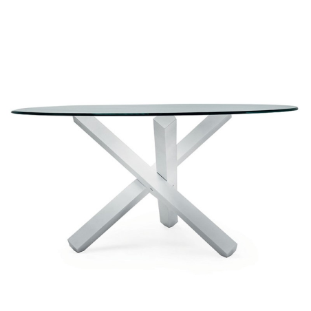Table en verre design ronde - Aikido Sovet® 7