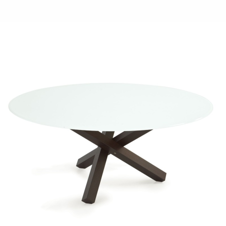 Table en verre design ronde - Aikido Sovet® 4