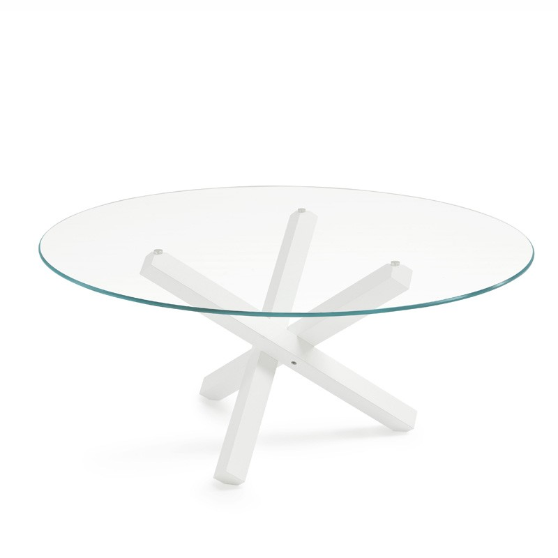 Table en verre design ronde - Aikido Sovet® 5