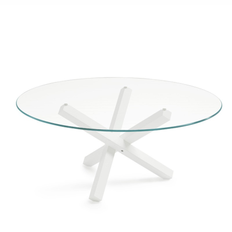 Table en verre design ronde - Aikido Sovet® 5