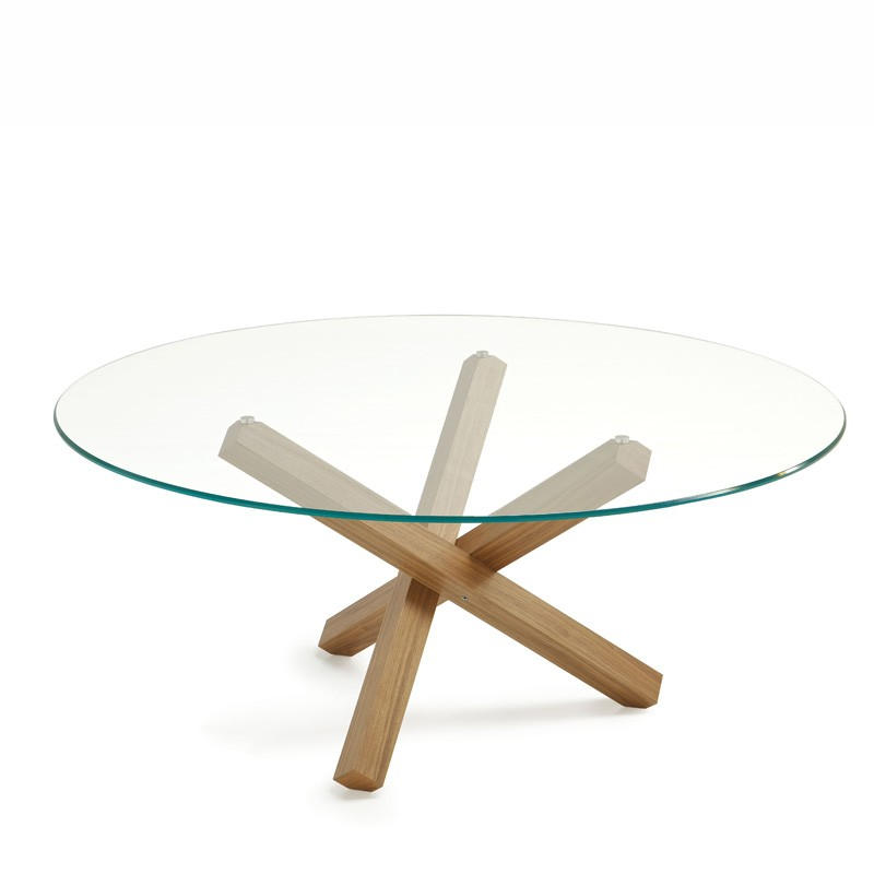 Table en verre design ronde - Aikido Sovet® 6