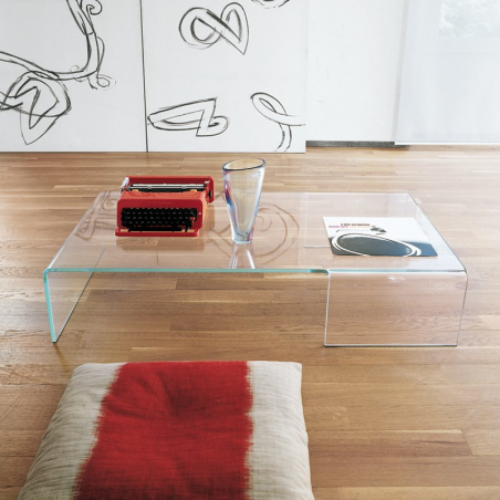 Table basse design rectangulaire en verre - Spider Sovet® 2