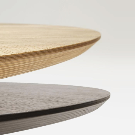 Table design plateau bois - Totem Sovet® 5