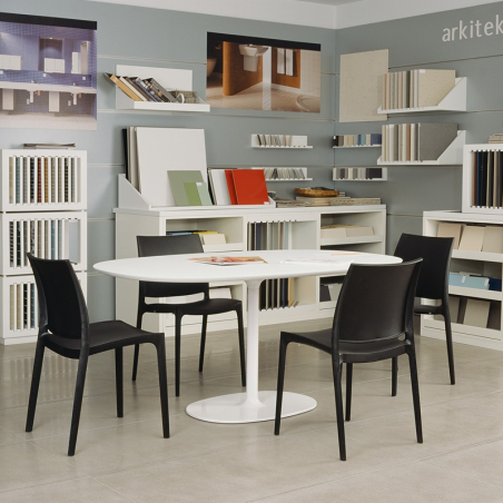 Chaise d'intérieur en plastique polypropylène - Maya