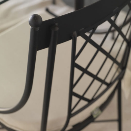 Chaise provençale en métal - Marsella