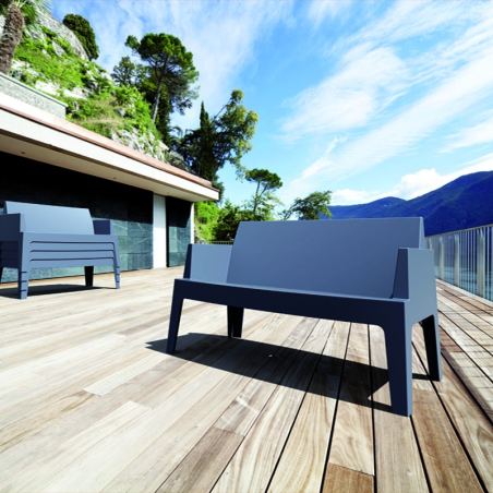 Banquette de jardin en plastique - Box Sofa