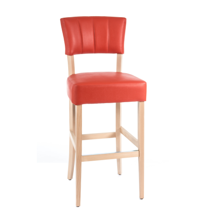 Tabouret de bar matelassé - BarSteffi