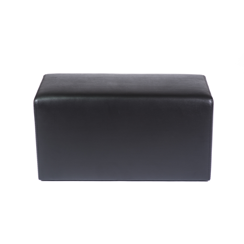 Pouf rectangulaire marron - Max Q78