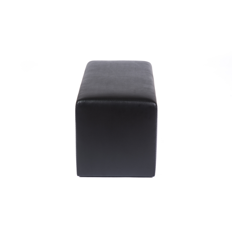 Pouf rectangulaire moderne marron - Max Q78