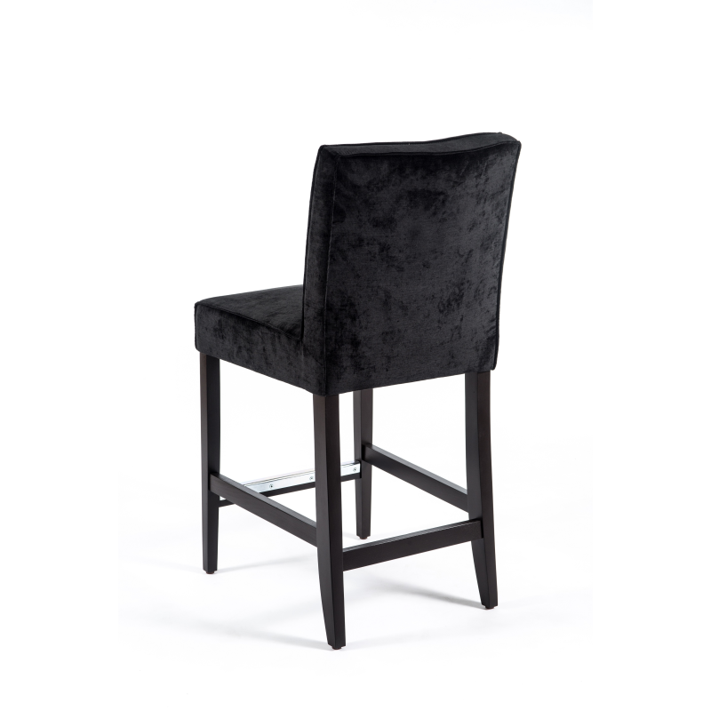 Tabouret snack en tissu et bois - BarCarpe