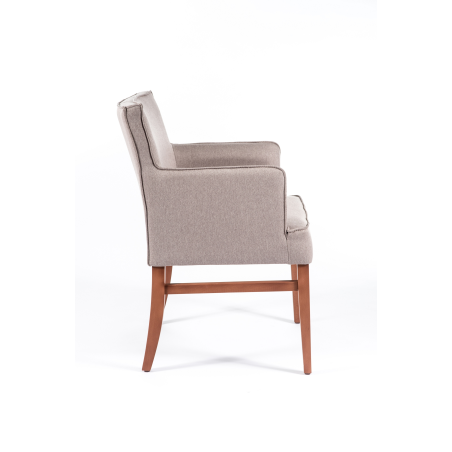 Fauteuil en tissu et bois - Diem