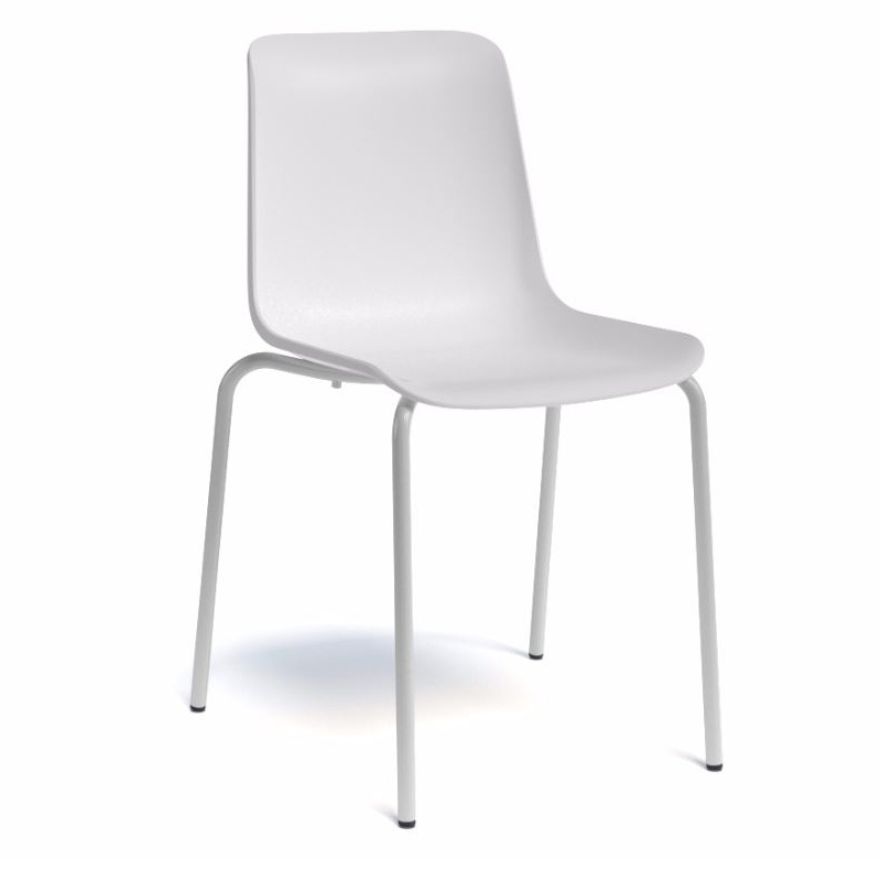 Chaise en polypropylène et métal - Paris