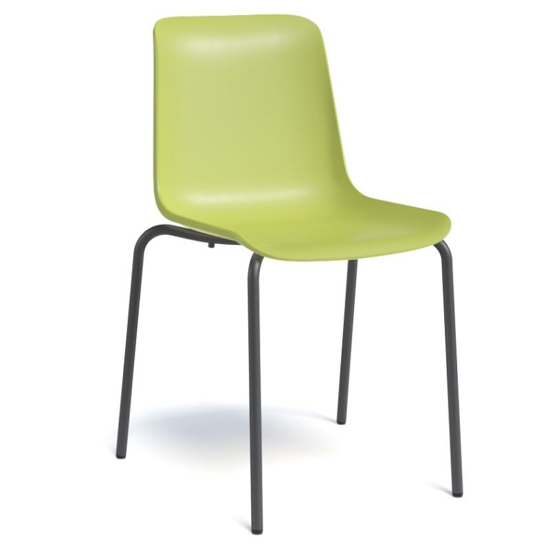 Chaise en polypropylène et métal - Paris 6