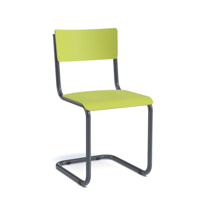 Chaise vintage en bois et métal - Vintage