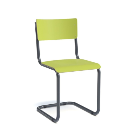 Chaise vintage en bois et métal - Vintage