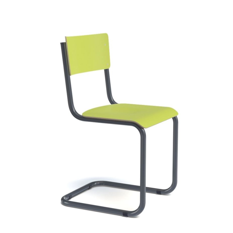 Chaise vintage bois et métal - Vintage