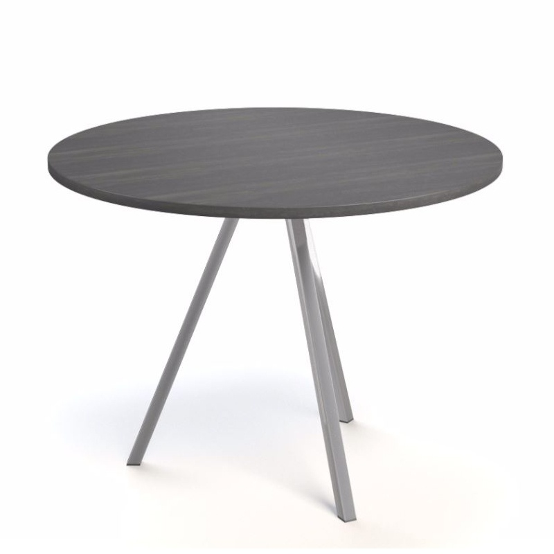 Table ronde moderne en stratifié - Triple 3