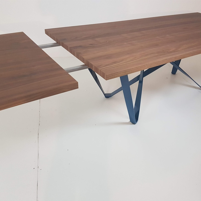 Table avec rallonges en bois - Wave