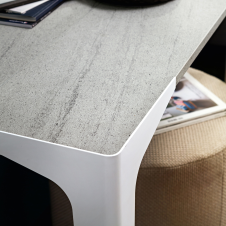 Console extensible en stratifié - Fabio 4