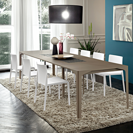 Table console extensible en stratifié - Fabio 5 