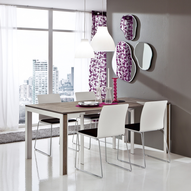 Console extensible en stratifié - Mattia 6