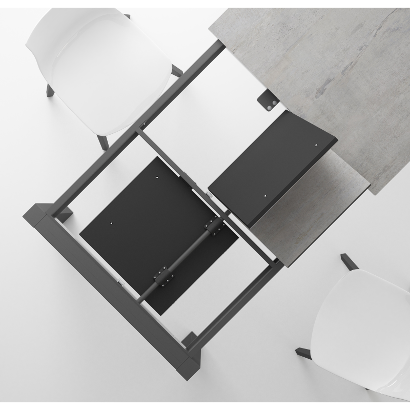 Table moderne en céramique extensible - Quadra