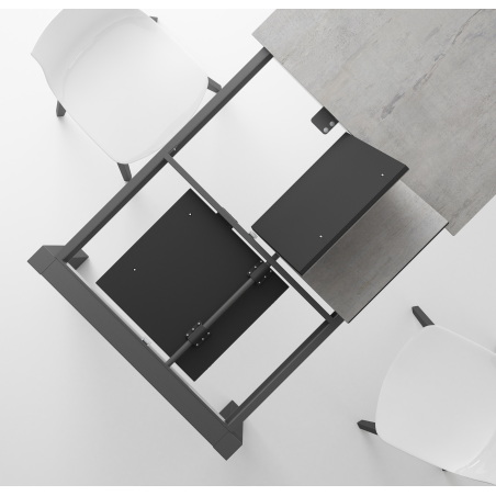 Table moderne en céramique extensible - Quadra