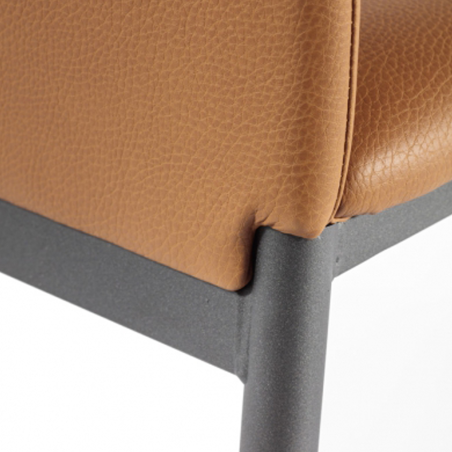 Tabouret snack contemporain en synthétique et métal - Loft 7