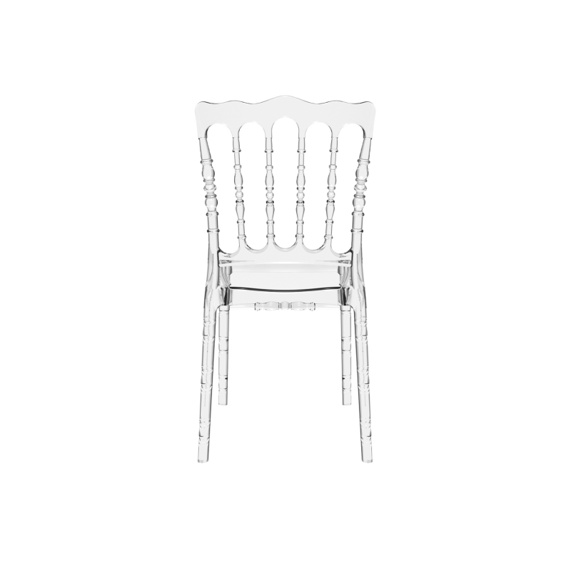Chaise Napoléon empilable revisitée en polycarbonate - Opera 8