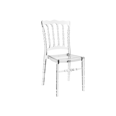 Chaise Napoléon empilable revisitée en polycarbonate - Opera 7