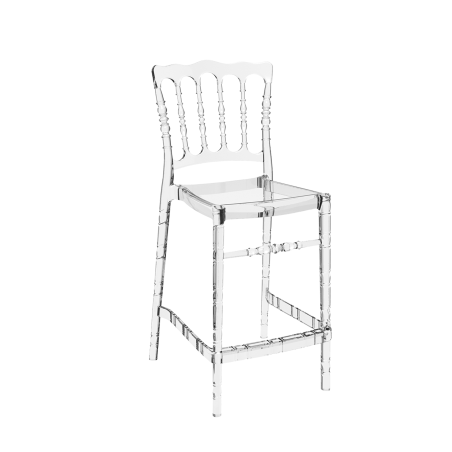 Tabouret snack style Napoléon en polycarbonate - Opera 9