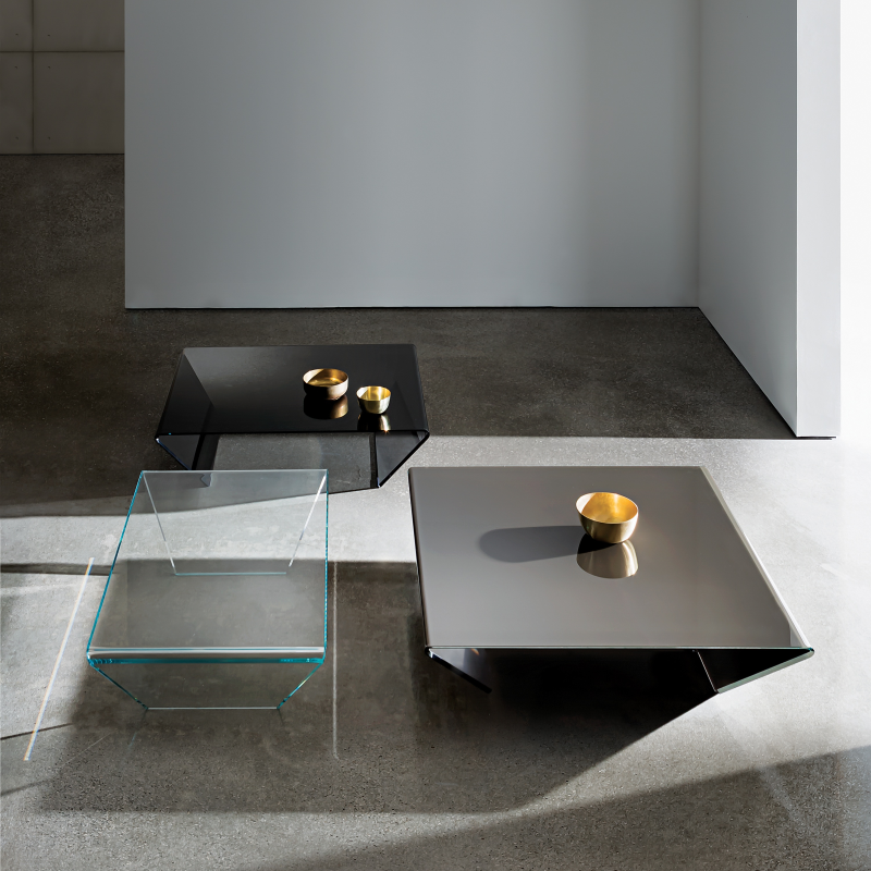Table basse design en verre -  Rubino Sovet® 9