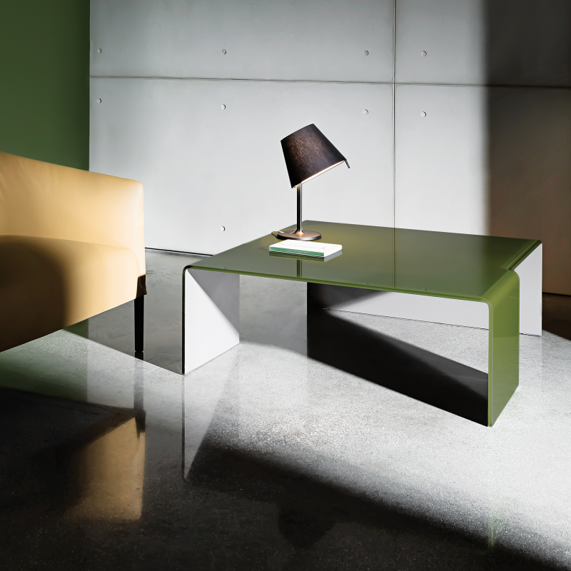 Table basse design rectangulaire en verre - Spider Sovet® 8