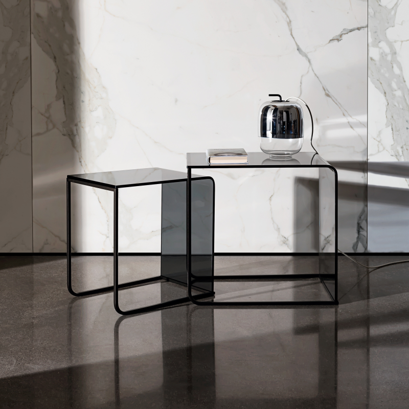 Table basse gigogne en verre - Nido 3