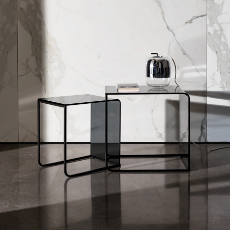 Table basse gigogne en verre - Nido 3