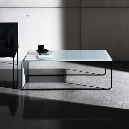 Table basse gigogne en verre - Nido