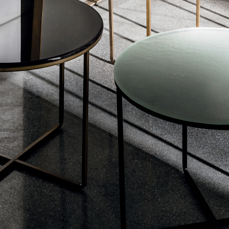 Table basse ronde en verre - Piktor Sovet 5