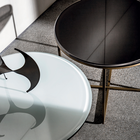 Table basse ronde en verre - Piktor Sovet 6