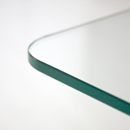 Table en verre design carrée 140 x 140 cm - Lambda Sovet® 8