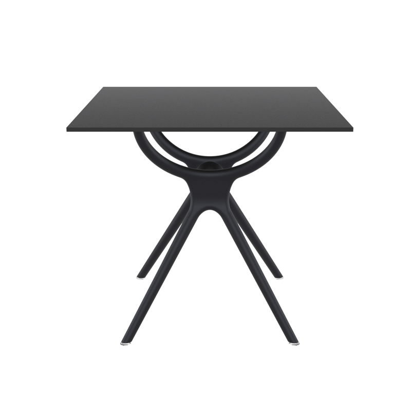 Table carrée petit espace en stratifié et polypropylène - Air 3