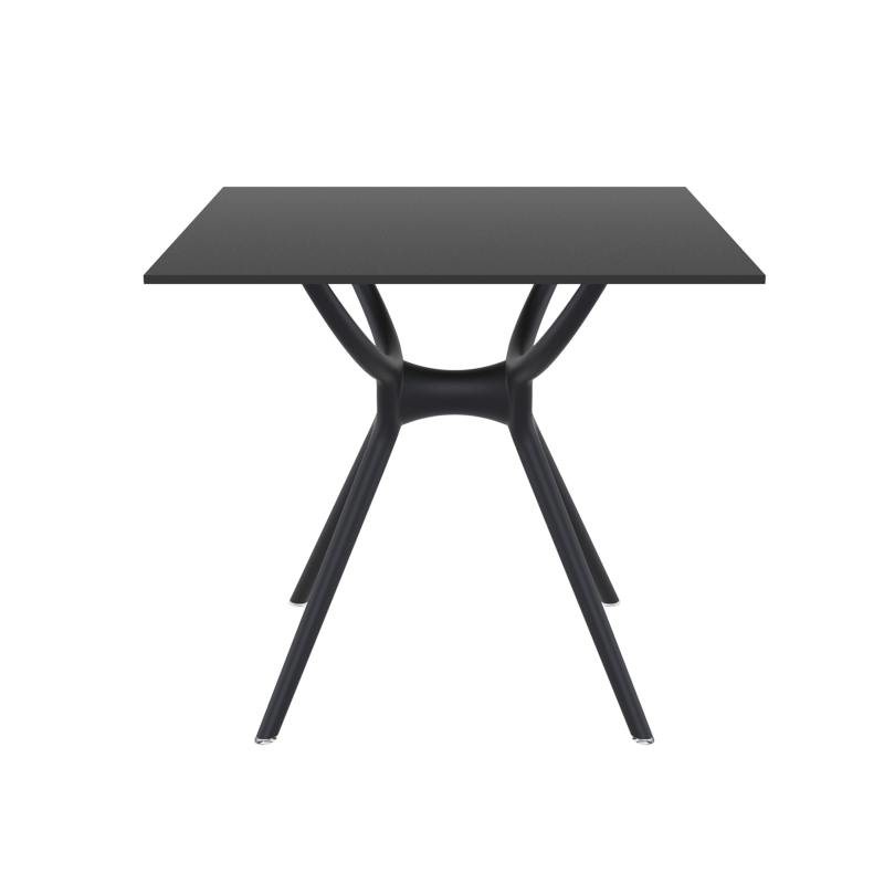 Table carrée petit espace en stratifié et polypropylène - Air 4