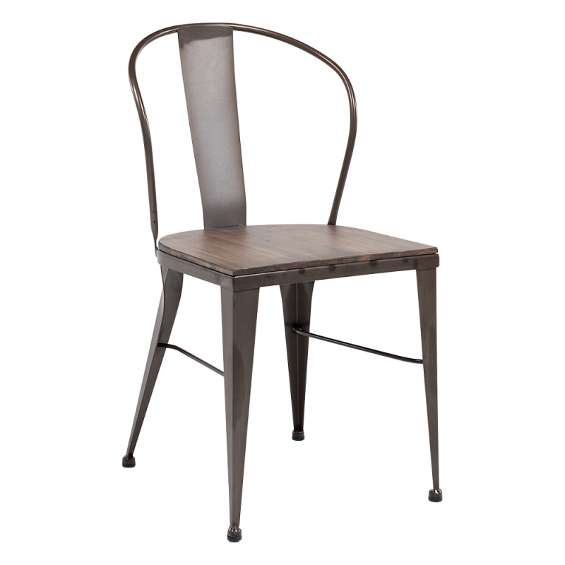 chaise industrielle en métal - 631 2