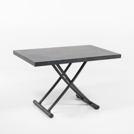 Table relevable en mélaminé ardoise N24 - Géniale