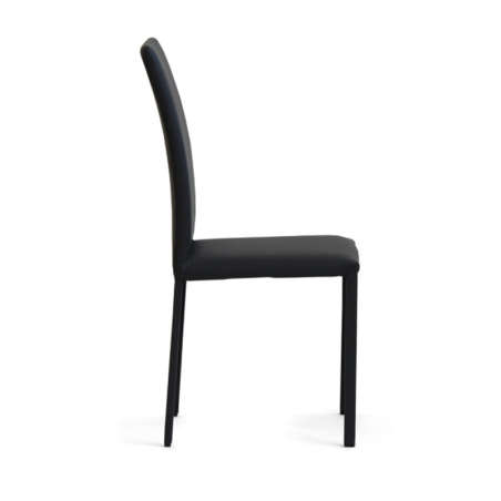 Chaise de salle à manger en vinyle - Marion H